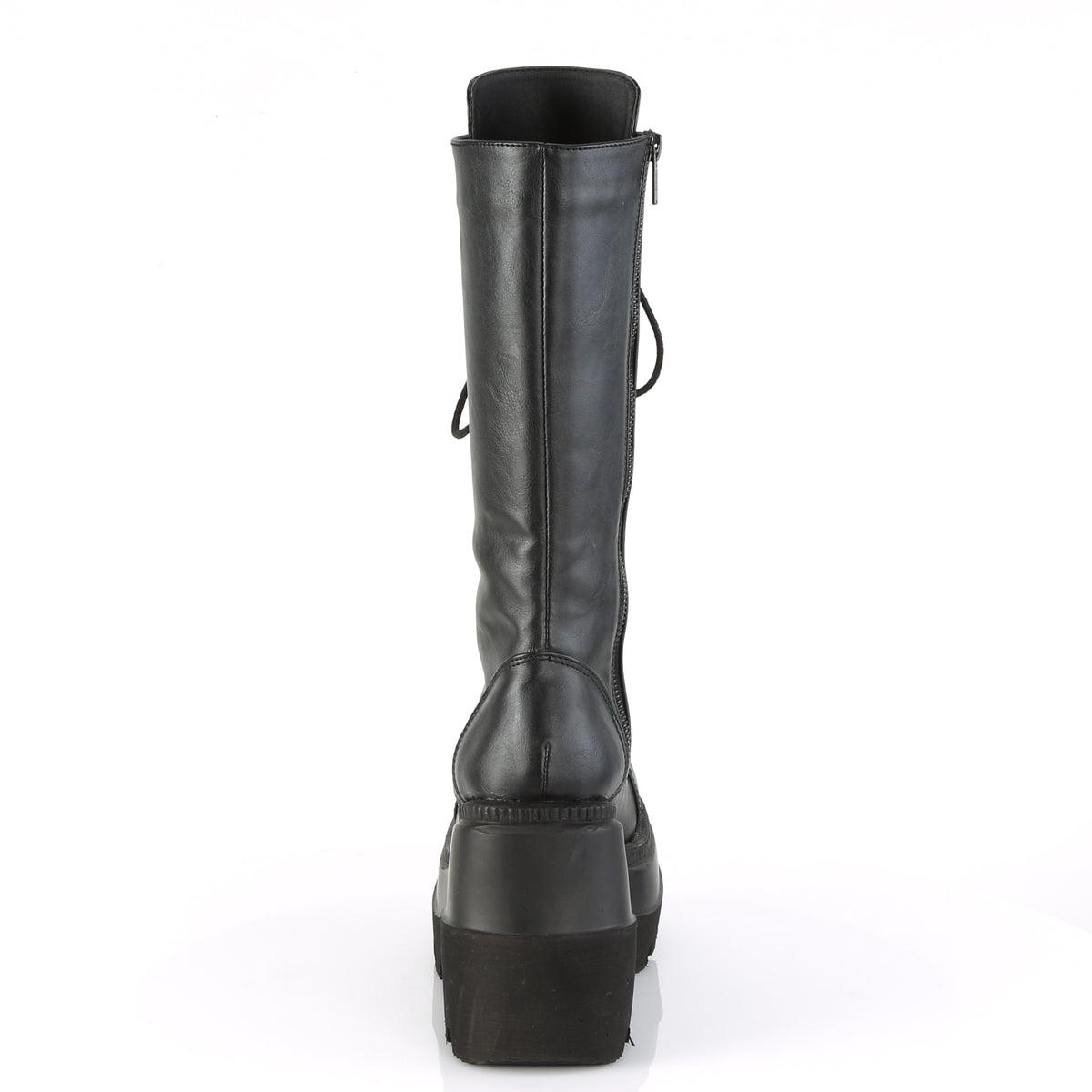 Demonia Cult Value | "Shaker-72" Boots - Black Vegan Leather