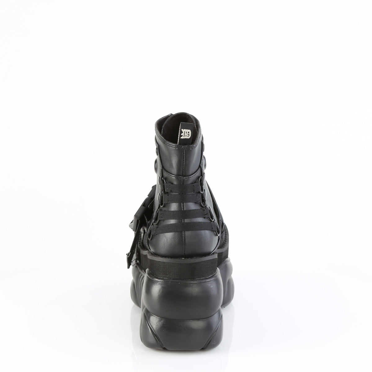Demonia Cult Classic | "Boxer-60" Boots - Black Vegan Leather