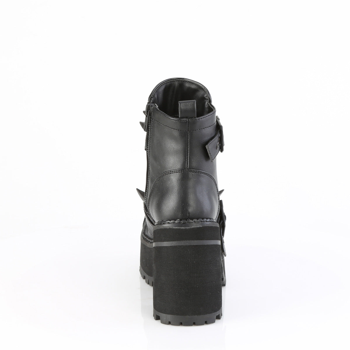 Demonia Cult Quality | "Assault-72" Boots - Black Vegan Leather