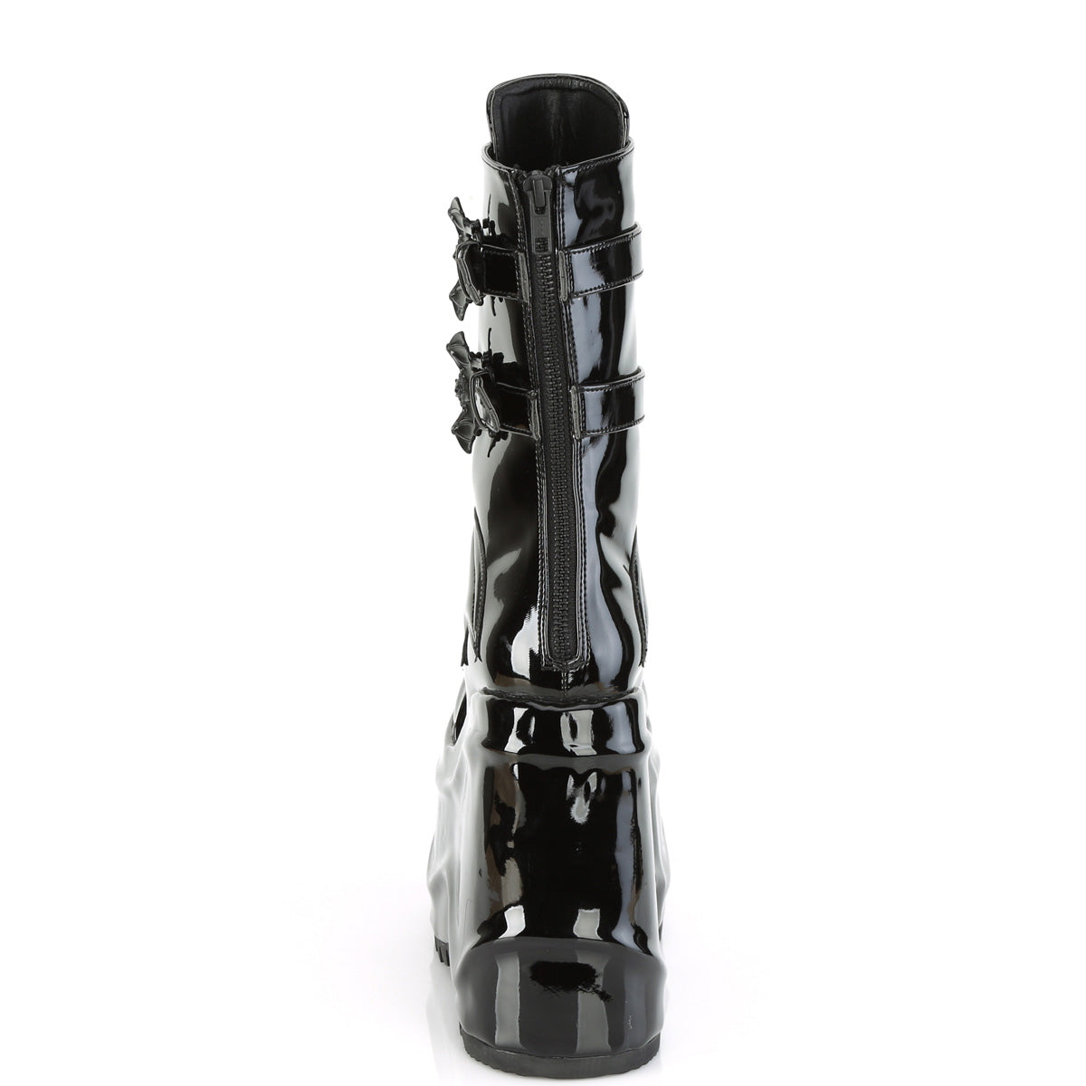 Demonia Cult Value | "Wave-150" Boots - Black Patent