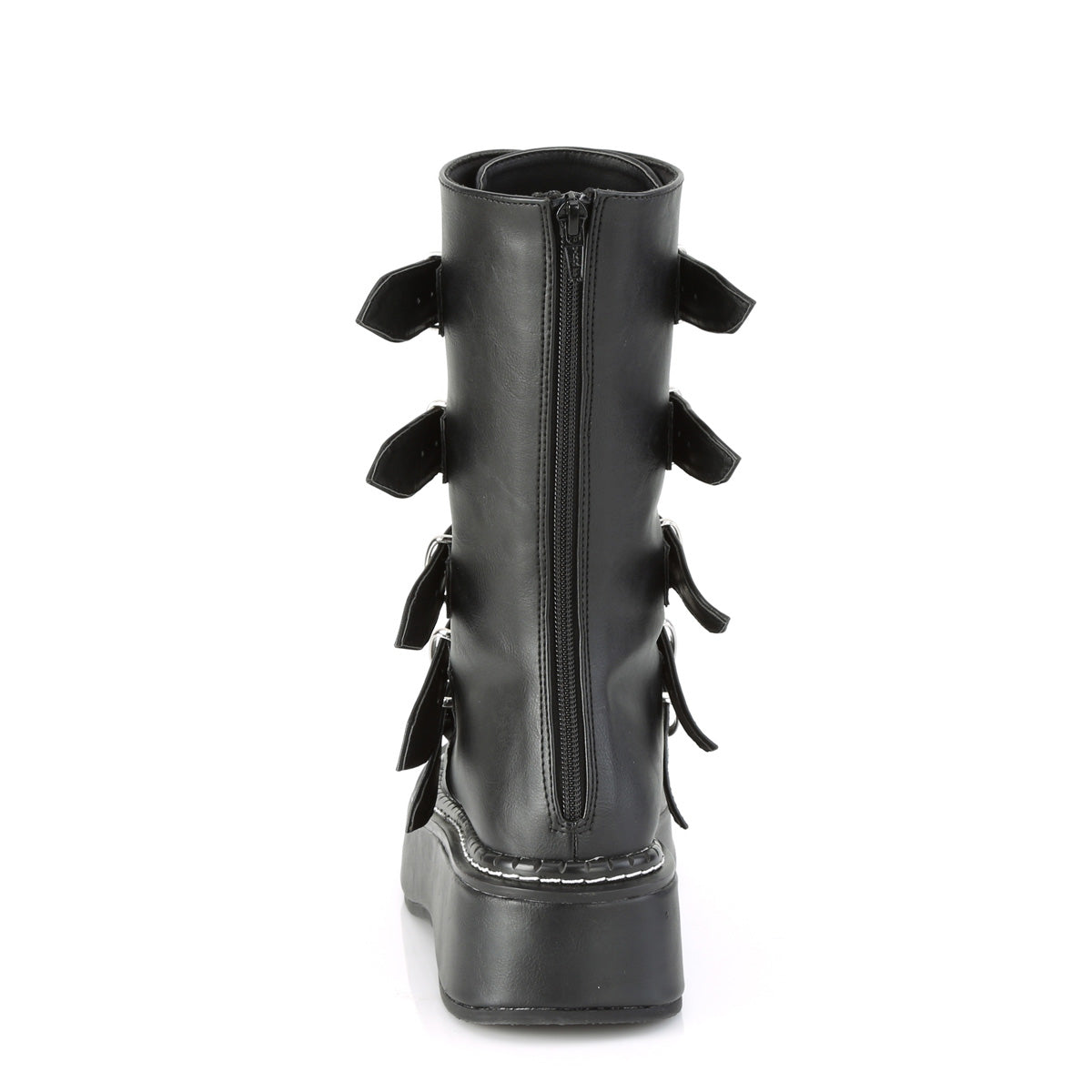 Demonia Cult Everyday | "Emily-330" Boots - Black Vegan Leather
