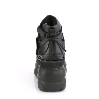 Demonia Cult Exclusive | "Boxer-13" Boots - Black Vegan Leather