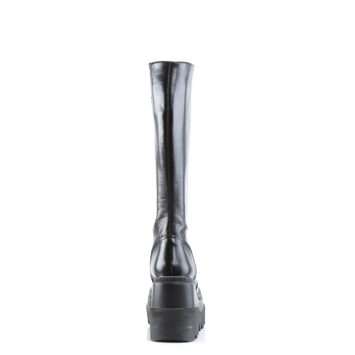 Demonia Cult Classic | "Shaker-100" Boots - Black Vegan Leather