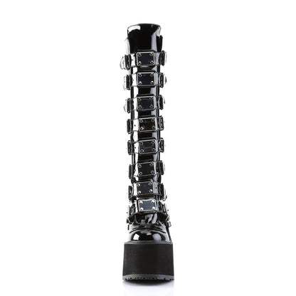 Demonia Cult Essential | "Swing-815" Boots - Black Patent