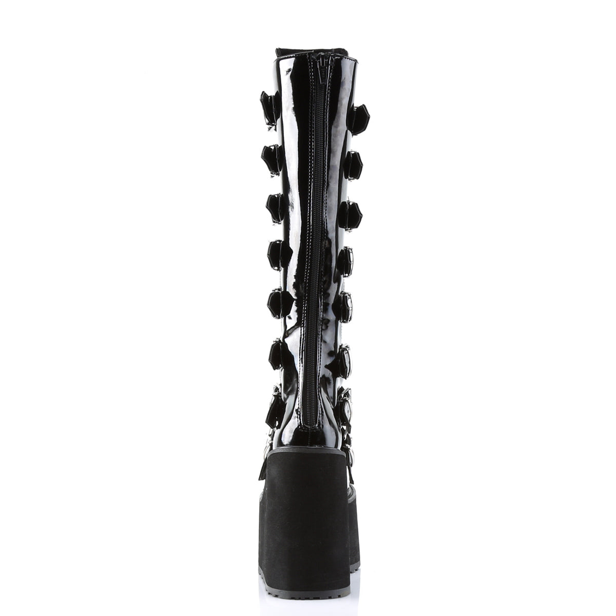 Demonia Cult Essential | "Swing-815" Boots - Black Patent