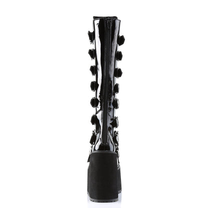 Demonia Cult Essential | "Swing-815" Boots - Black Patent