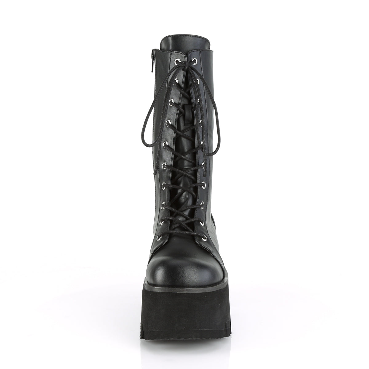 Demonia Cult Classic | "Ashes-105" Boots - Black Vegan Leather