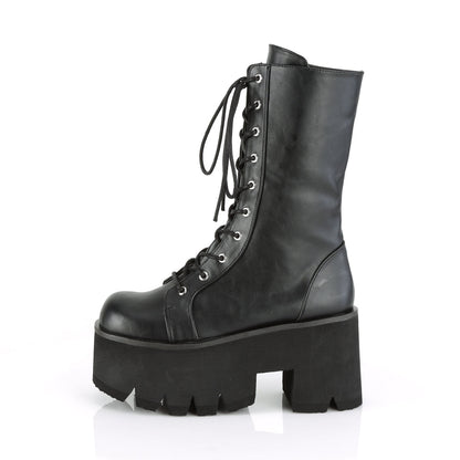 Demonia Cult Classic | "Ashes-105" Boots - Black Vegan Leather
