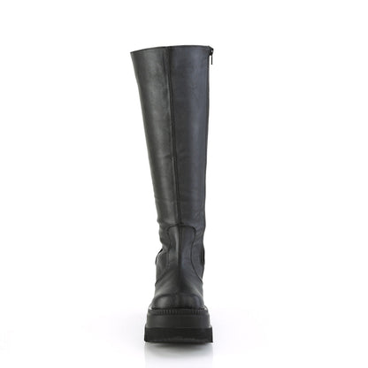 Demonia Cult Great Value | "Shaker-100WC" Boots - Black Vegan Leather
