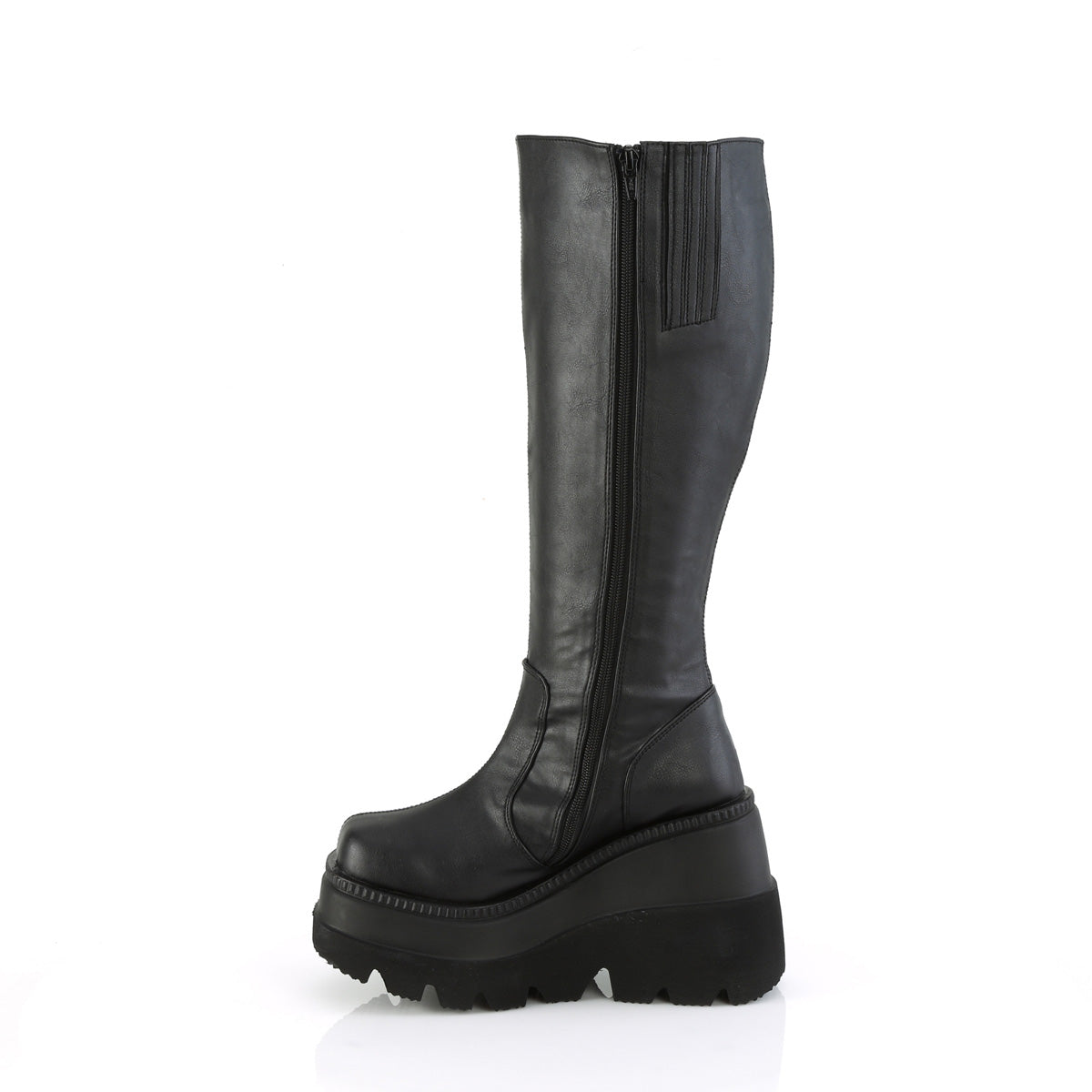 Demonia Cult Great Value | "Shaker-100WC" Boots - Black Vegan Leather