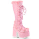 Pastel Pink Vegan Leather