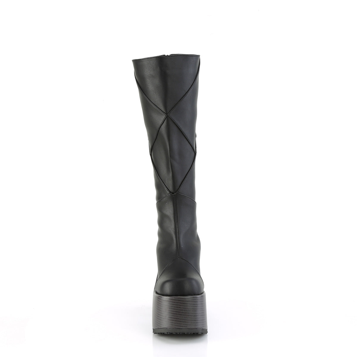 Demonia Cult Quality | "Camel-280" Boots - Black Vegan Leather