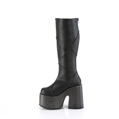 Demonia Cult Quality | "Camel-280" Boots - Black Vegan Leather