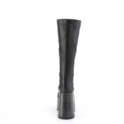 Demonia Cult Quality | "Camel-280" Boots - Black Vegan Leather