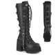 Black Vegan Leather