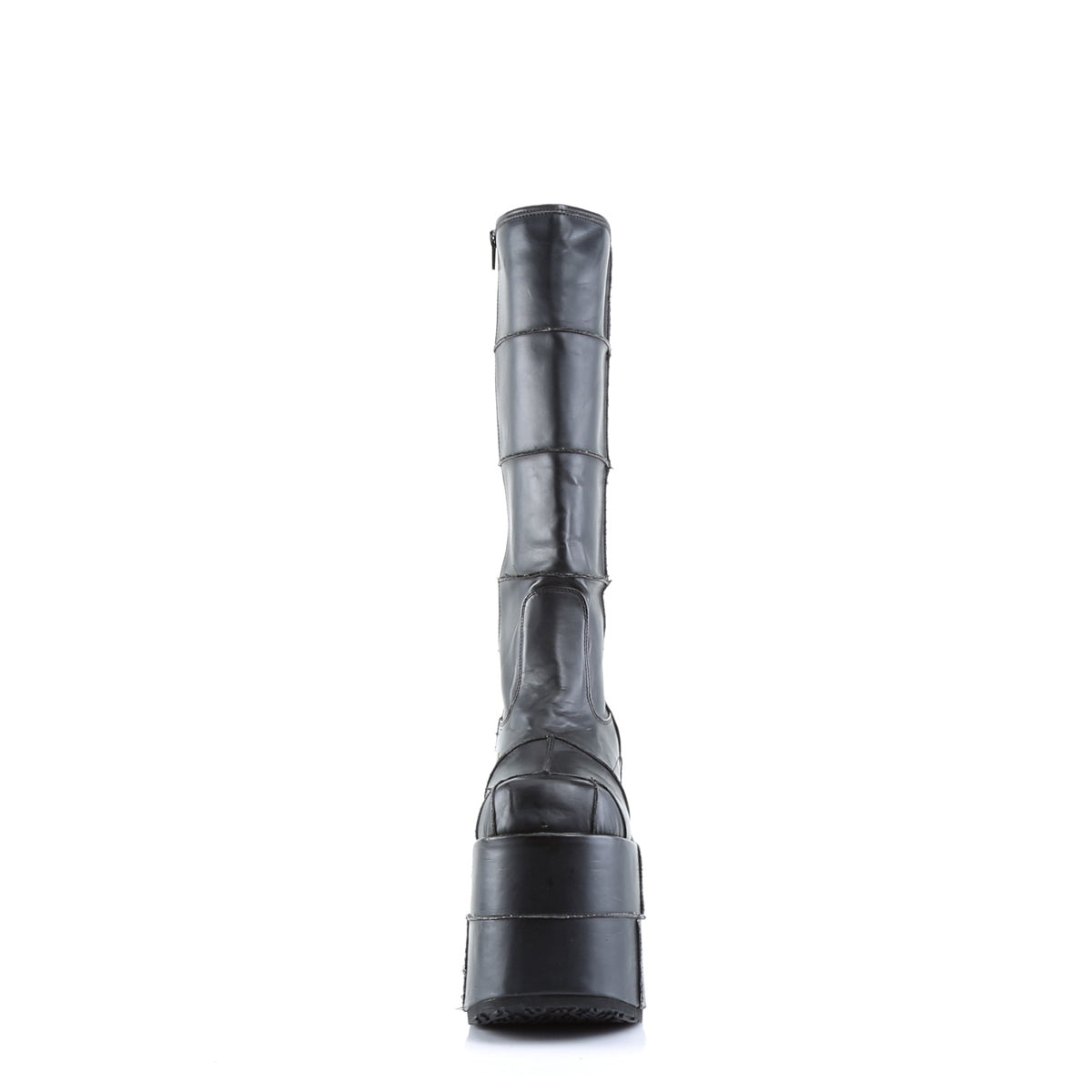 Demonia Cult Latest | "Stack-301" Boots - Black Vegan Leather