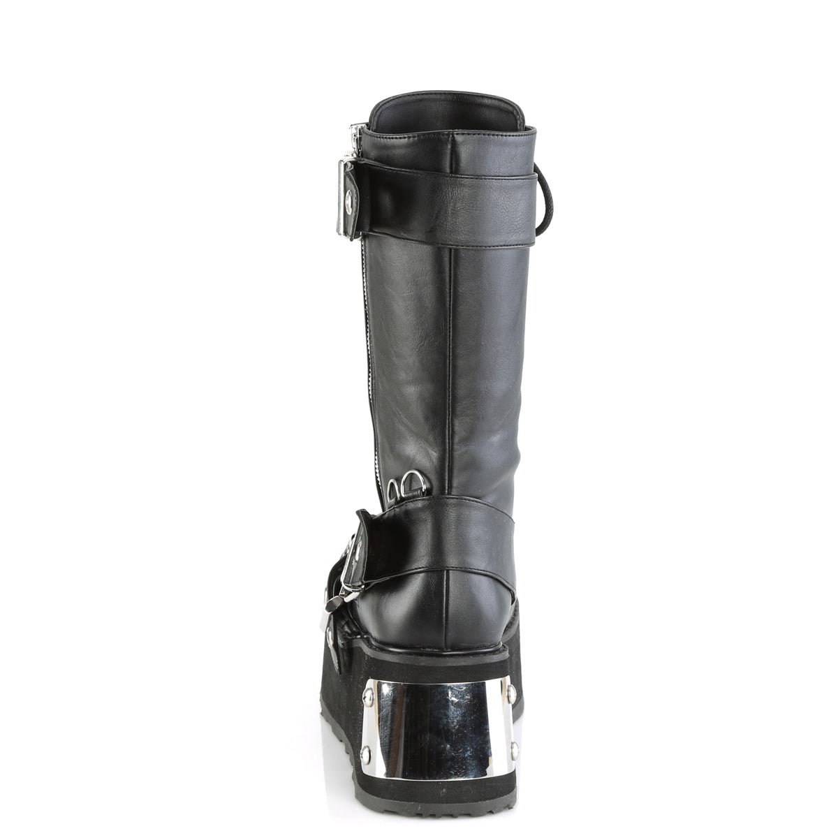 Demonia Cult Quality | "Trashville-250" Boots - Black Vegan Leather
