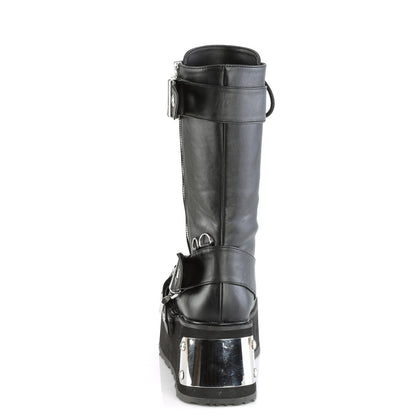 Demonia Cult Quality | "Trashville-250" Boots - Black Vegan Leather
