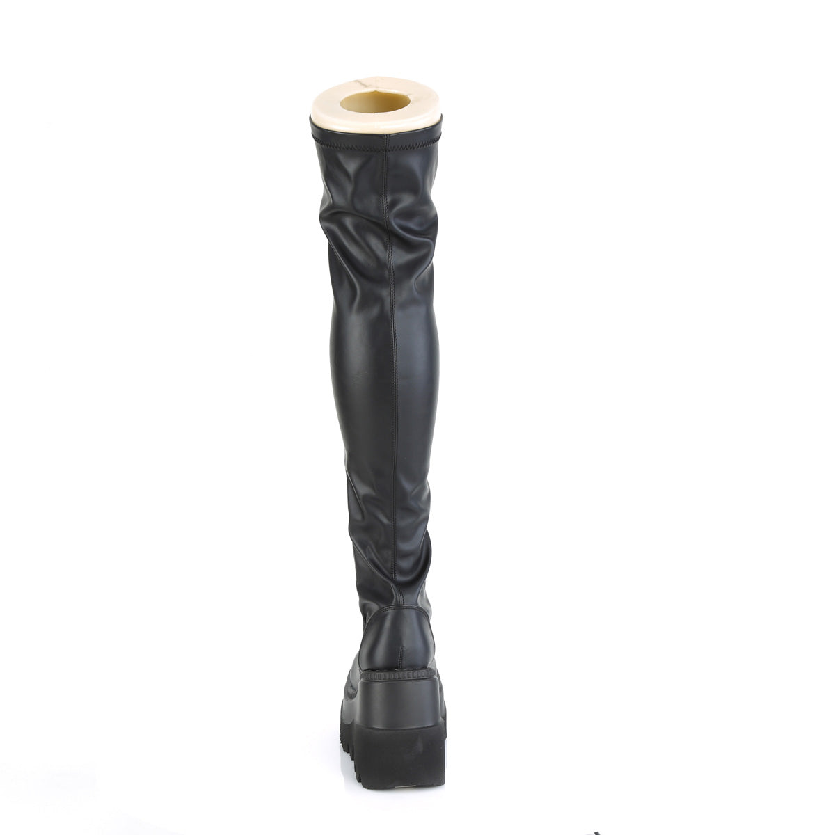 Demonia Cult Essential | "Shaker-374" Boots - Black Str. Vegan Leather