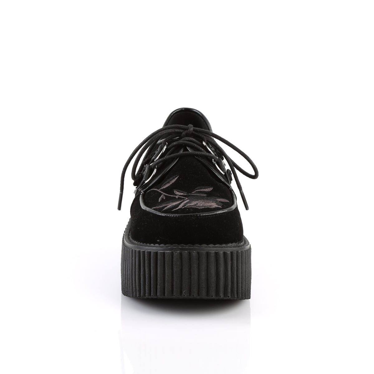 Demonia Cult Great Value | "Creeper-219" Creepers - Black Velvet