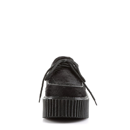 Demonia Cult Everyday | "Creeper-202" Creepers - Black Fur