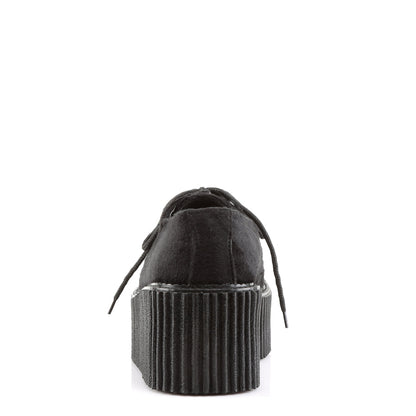 Demonia Cult Everyday | "Creeper-202" Creepers - Black Fur