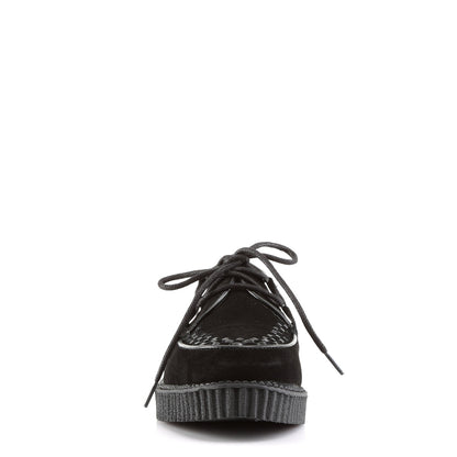 Demonia Cult Quality | "Creeper-602S" Creepers - Black Suede