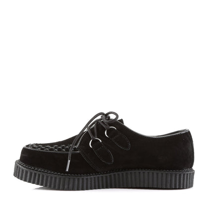 Demonia Cult Quality | "Creeper-602S" Creepers - Black Suede