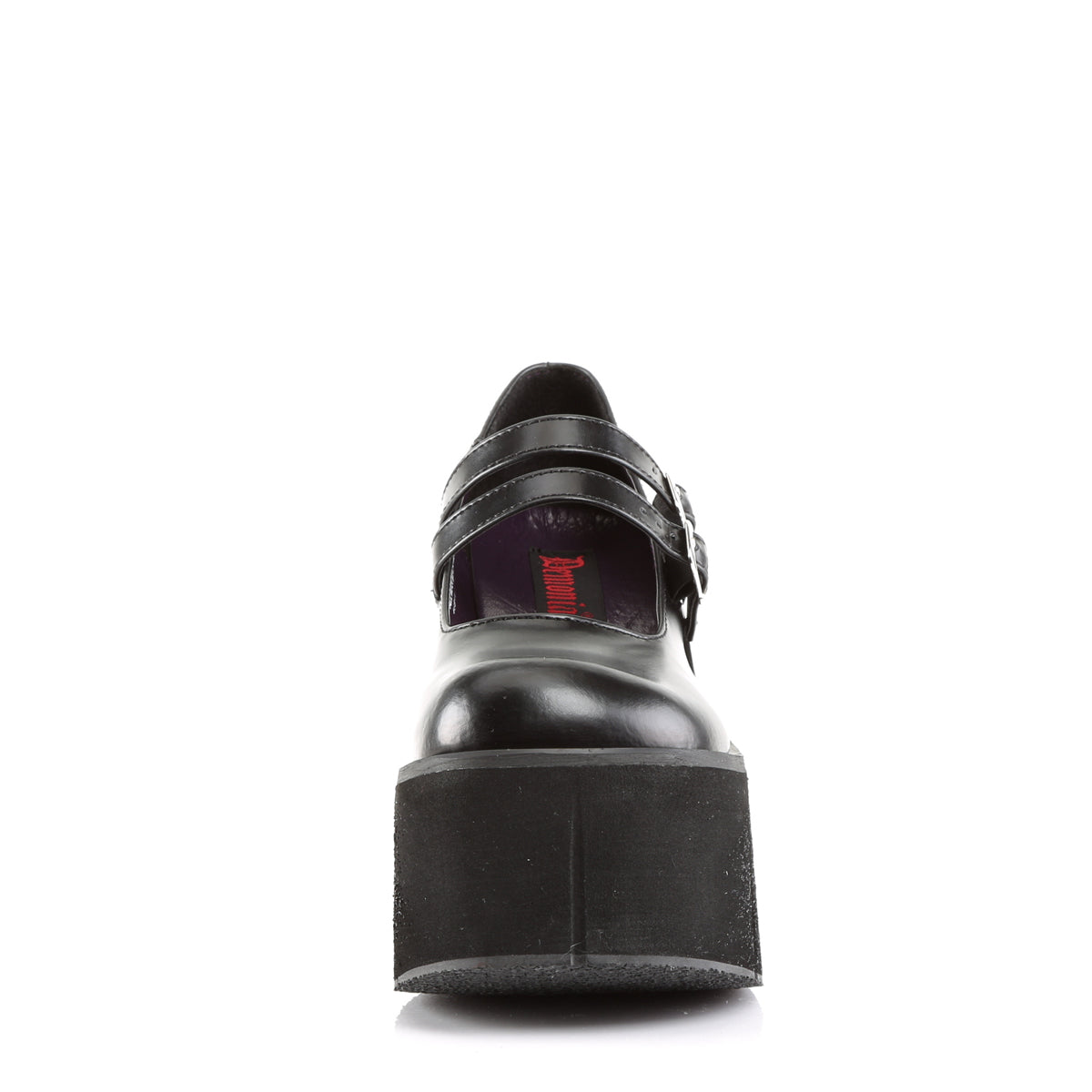 Demonia Cult Value | "Kera-08" Platforms - Black Vegan Leather