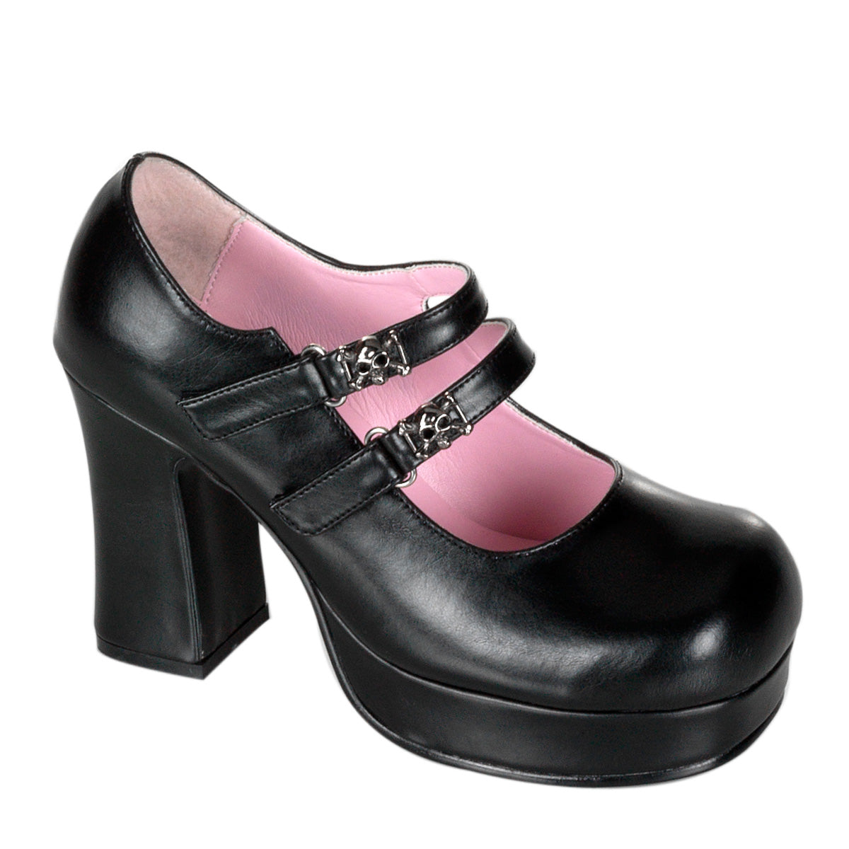 Demonia Cult Latest | "Gothika-09" Platforms - Black Vegan Leather