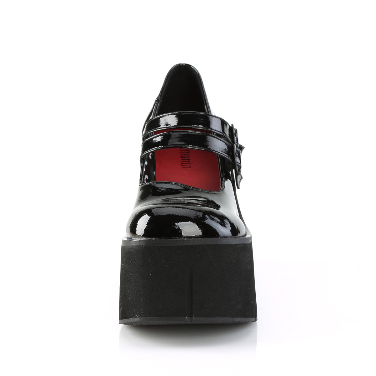 Demonia Cult Exclusive | "Kera-08" Platforms - Black Patent