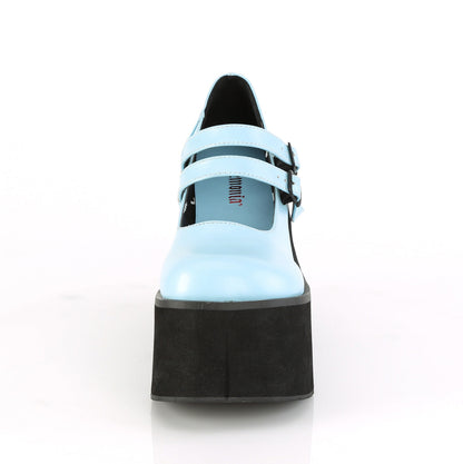 Demonia Cult Signature | "Kera-08" Platforms - Baby Blue Vegan Leather