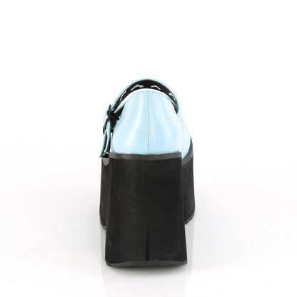 Demonia Cult Signature | "Kera-08" Platforms - Baby Blue Vegan Leather
