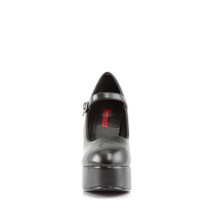Demonia Cult Classic | "Dolly-50" Platforms - Black Vegan Leather