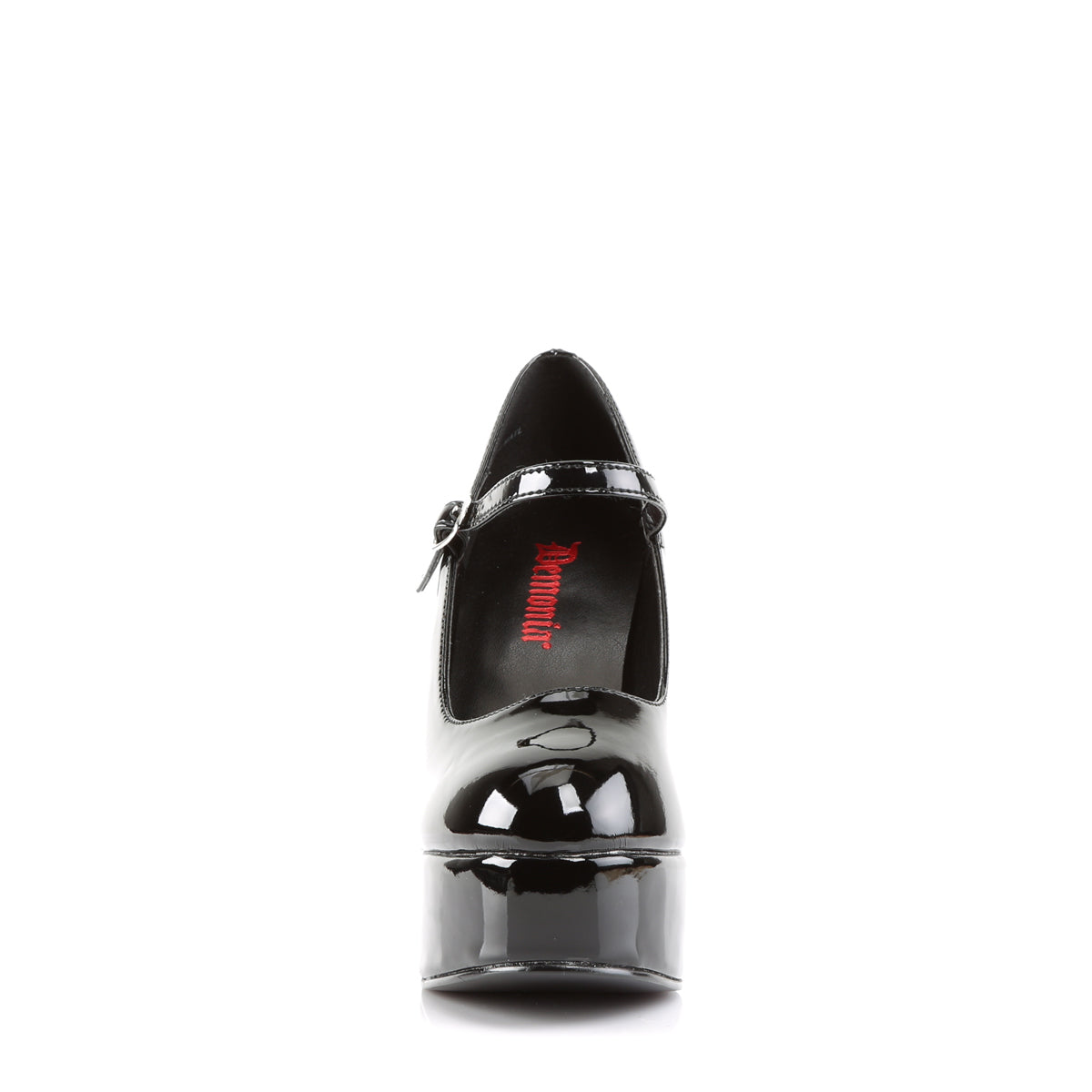 Demonia Cult Value | "Dolly-50" Platforms - Black Patent