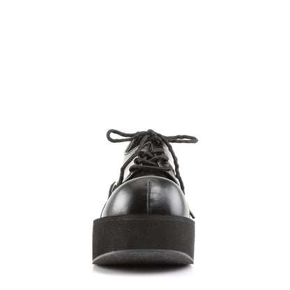 Demonia Cult Great Value | "Dank-101" Platforms - Black Vegan Leather