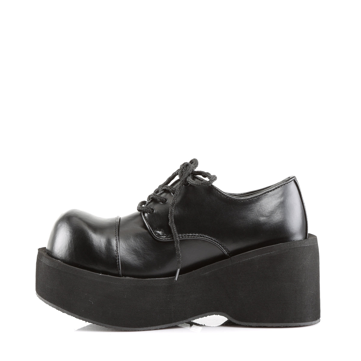 Demonia Cult Great Value | "Dank-101" Platforms - Black Vegan Leather