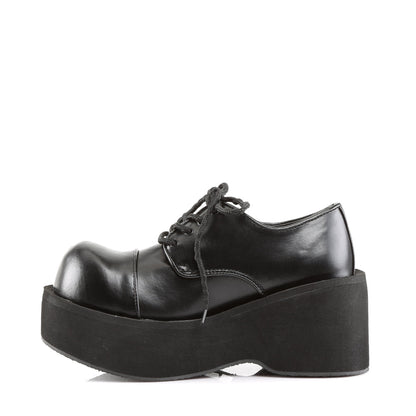 Demonia Cult Great Value | "Dank-101" Platforms - Black Vegan Leather