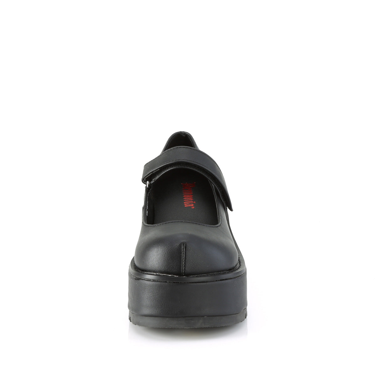Demonia Cult Quality | "Dollie-01" Platforms - Black Vegan Leather