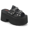 Black Vegan Leather