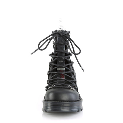 Demonia Cult Great Value | "Bratty-32" Sandals - Black Vegan Leather