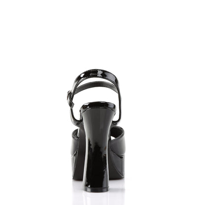 Demonia Cult Essential | "Dolly-09" Sandals - Black Patent
