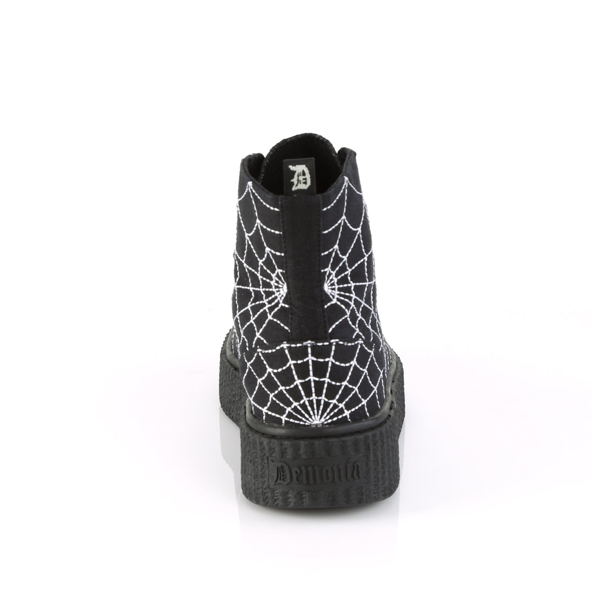 Demonia Cult Latest | "Sneeker-250" Sneakers - Black Canvas