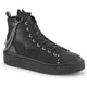 Black Canvas-Vegan Leather