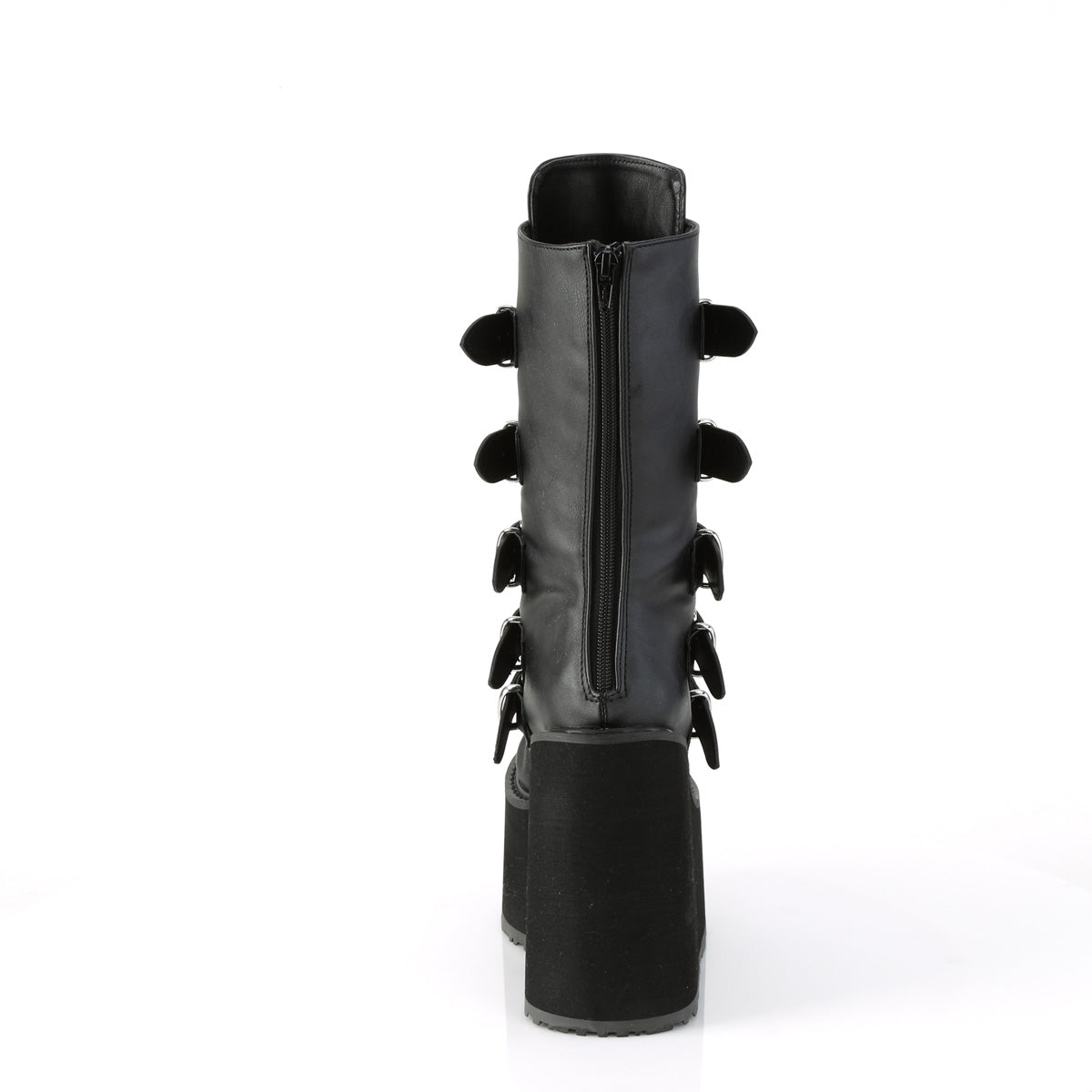 Demonia Cult Signature | "Swing-230" Boots - Black Vegan Leather