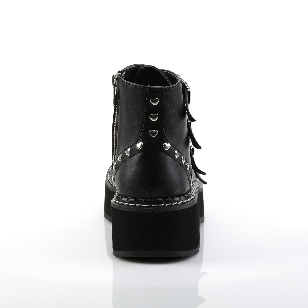 Demonia Cult Value | "Emily-315" Boots - Black Vegan Leather