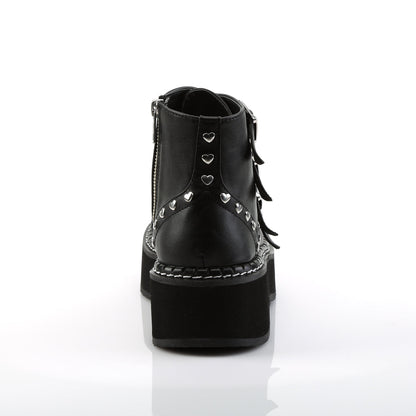 Demonia Cult Value | "Emily-315" Boots - Black Vegan Leather
