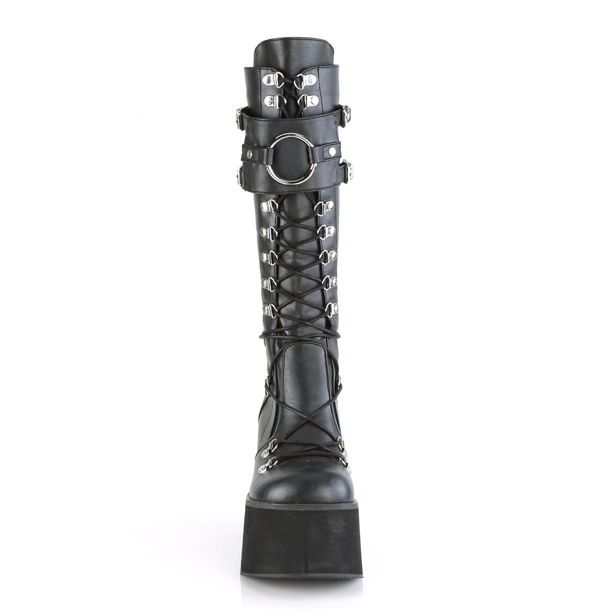 Demonia Cult Latest | "Kera-200" Boots - Black Vegan Leather