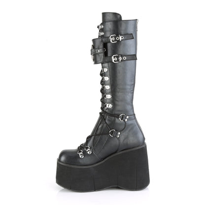 Demonia Cult Latest | "Kera-200" Boots - Black Vegan Leather