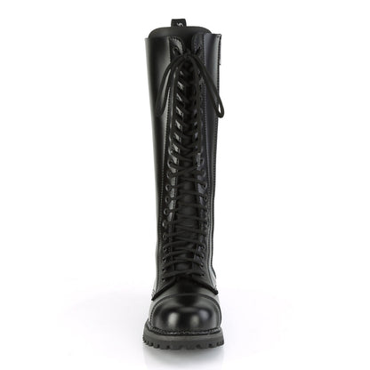 Demonia Cult Great Value | "Riot-20" Boots - Black Leather